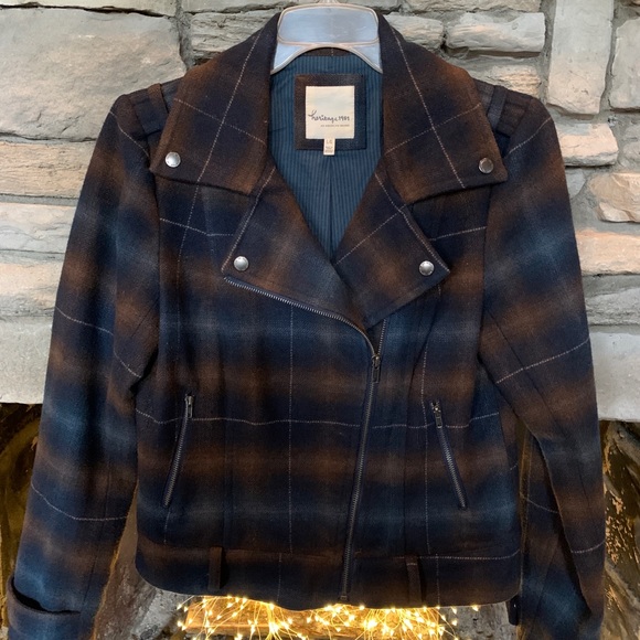 🍂 Beautiful 28% will zipper coat - Picture 2 of 5